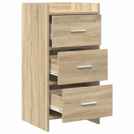Sideboard Sonoma-ek 40 x 36 x 80 cm Konstruerat trä