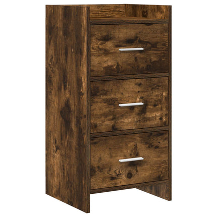 Sideboard Rökt ek 40 x 36 x 80 cm Konstruerat trä
