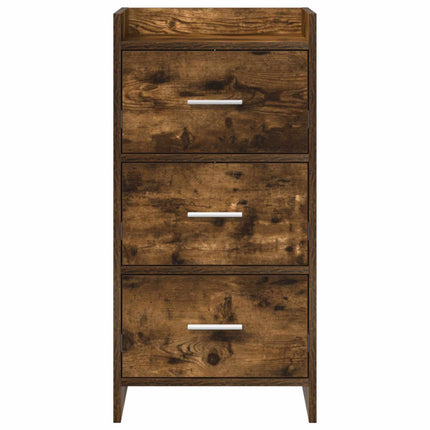 Sideboard Rökt ek 40 x 36 x 80 cm Konstruerat trä