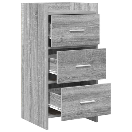 Sideboard Grå Sonoma 40 x 36 x 80 cm Konstruerat trä