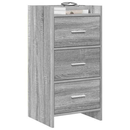 Sideboard Grå Sonoma 40 x 36 x 80 cm Konstruerat trä
