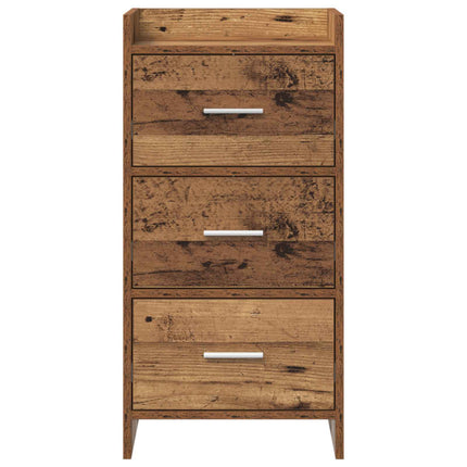Sideboard Gammalt trä 40 x 36 x 80 cm Konstruerat trä