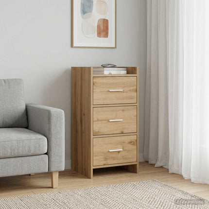 Sideboard Artisan-ek 40 x 36 x 80 cm Konstruerat trä