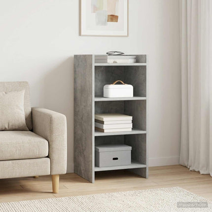 Sideboard Betonggrå 40 x 36 x 80 cm Konstruerat trä