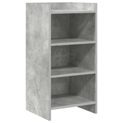 Sideboard Betonggrå 40 x 36 x 80 cm Konstruerat trä
