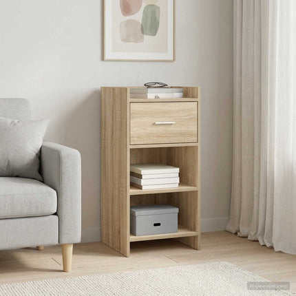 Sideboard Sonoma-ek 40 x 36 x 80 cm Konstruerat trä