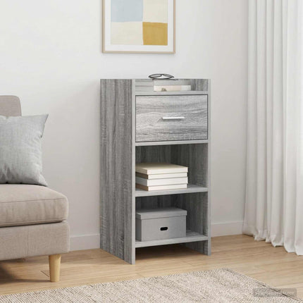 Sideboard Grå Sonoma 40 x 36 x 80 cm Konstruerat trä