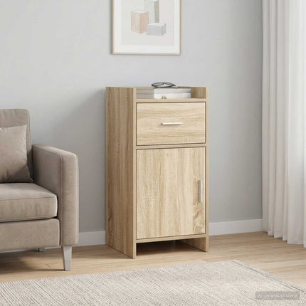 Sideboard Sonoma-ek 40 x 36 x 80 cm Konstruerat trä