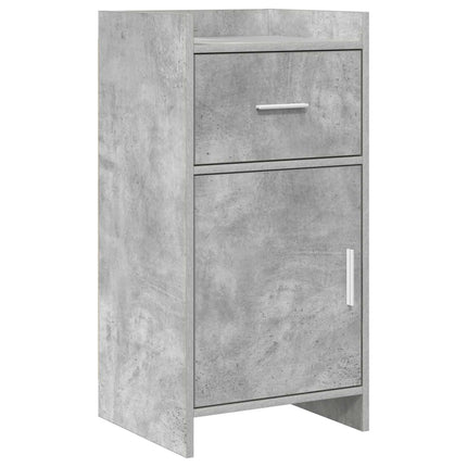 Sideboard Betonggrå 40 x 36 x 80 cm Konstruerat trä