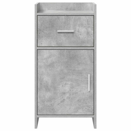 Sideboard Betonggrå 40 x 36 x 80 cm Konstruerat trä