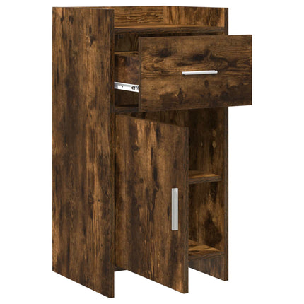 Sideboard Rökt ek 40 x 36 x 80 cm Konstruerat trä