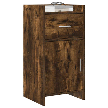 Sideboard Rökt ek 40 x 36 x 80 cm Konstruerat trä