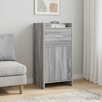 Sideboard Grå Sonoma 40 x 36 x 80 cm Konstruerat trä