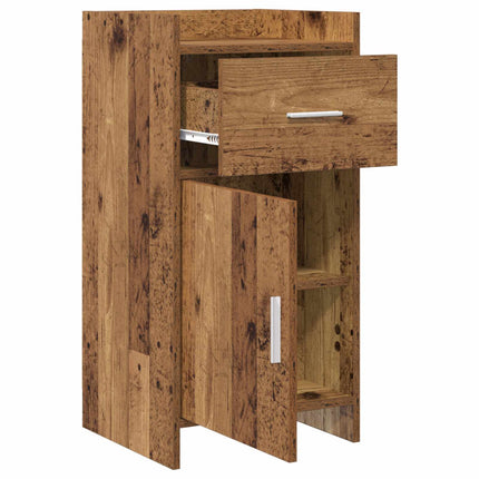 Sideboard Gammalt trä 40 x 36 x 80 cm Konstruerat trä
