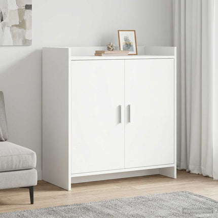 Sideboard Vit 72 x 36 x 80 cm Konstruerat trä