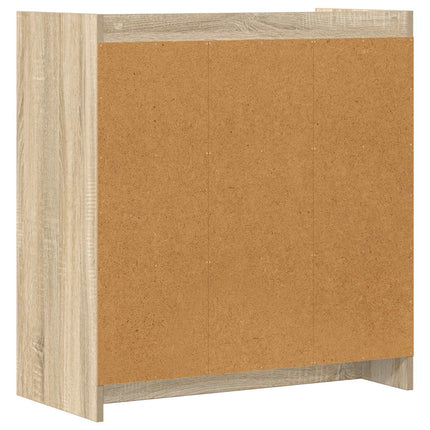 Sideboard Sonoma-ek 72 x 36 x 80 cm Konstruerat trä