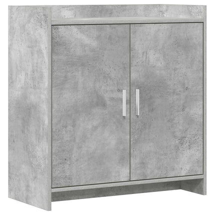 Sideboard Betonggrå 72 x 36 x 80 cm Konstruerat trä