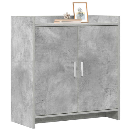 Sideboard Betonggrå 72 x 36 x 80 cm Konstruerat trä