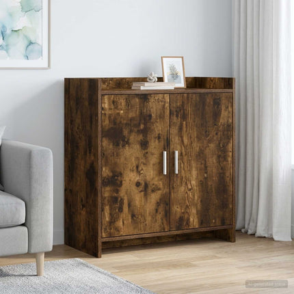 Sideboard Rökt ek 72 x 36 x 80 cm Konstruerat trä