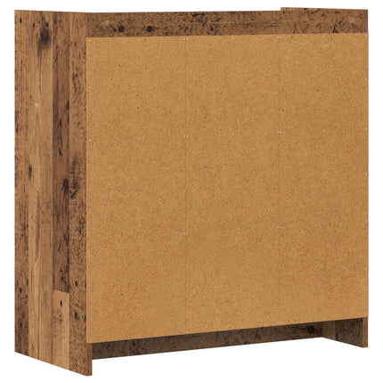 Sideboard Gammalt trä 72 x 36 x 80 cm Konstruerat trä