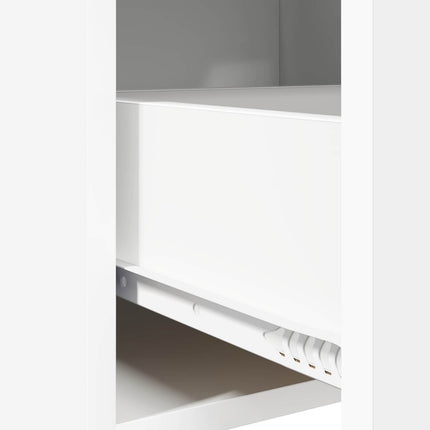 Sideboard Vit 75 x 33 x 80 cm Konstruerat trä