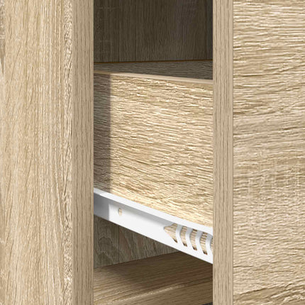 Sideboard Sonoma-ek 75 x 33 x 80 cm Konstruerat trä