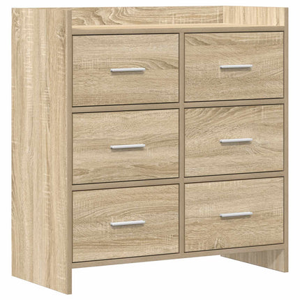 Sideboard Sonoma-ek 75 x 33 x 80 cm Konstruerat trä