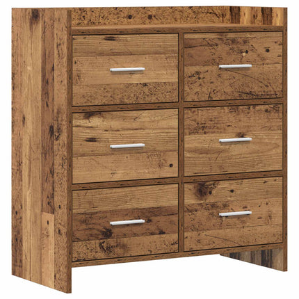 Sideboard Gammalt trä 75 x 33 x 80 cm Konstruerat trä
