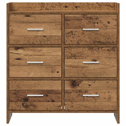 Sideboard Gammalt trä 75 x 33 x 80 cm Konstruerat trä