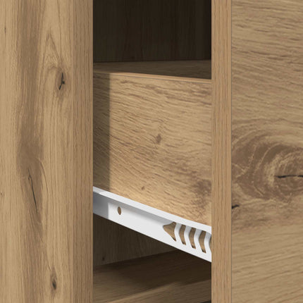 Sideboard Artisan-ek 75 x 33 x 80 cm Konstruerat trä