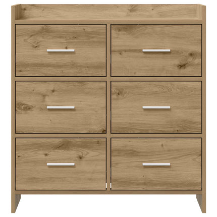 Sideboard Artisan-ek 75 x 33 x 80 cm Konstruerat trä