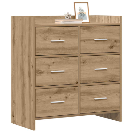 Sideboard Artisan-ek 75 x 33 x 80 cm Konstruerat trä