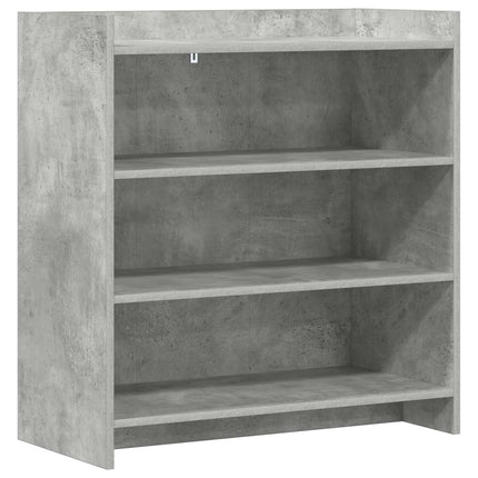 Sideboard Betonggrå 75 x 36 x 80 cm Konstruerat trä