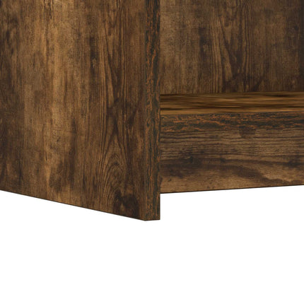 Sideboard Rökt ek 75 x 36 x 80 cm Konstruerat trä