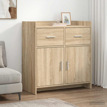 Sideboard Sonoma-ek 75 x 36 x 80 cm Konstruerat trä
