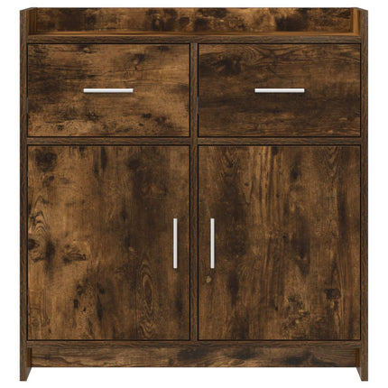 Sideboard Rökt ek 75 x 36 x 80 cm Konstruerat trä
