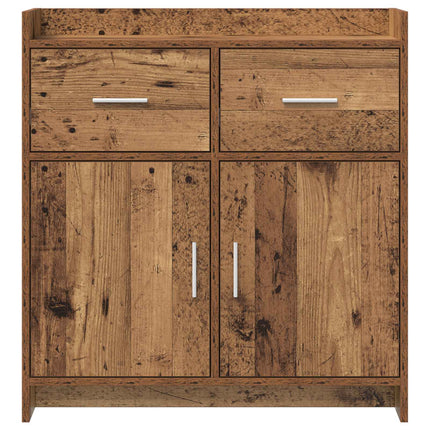 Sideboard Gammalt trä 75 x 36 x 80 cm Konstruerat trä