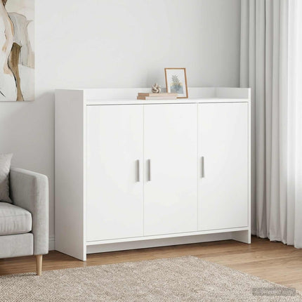 Sideboard Vit 98,5 x 33 x 80 cm Konstruerat trä