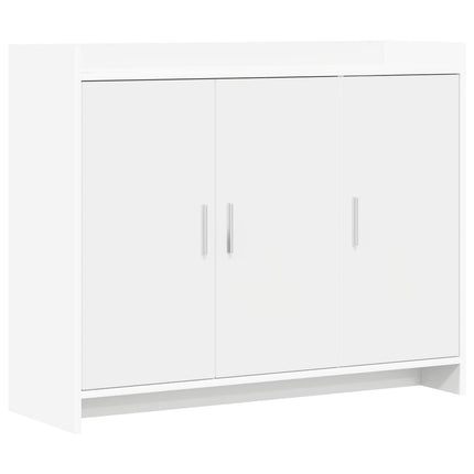 Sideboard Vit 98,5 x 33 x 80 cm Konstruerat trä