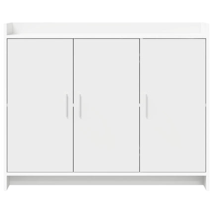 Sideboard Vit 98,5 x 33 x 80 cm Konstruerat trä