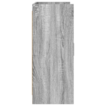 Sideboard Grå Sonoma 98,5 x 33 x 80 cm Konstruerat trä