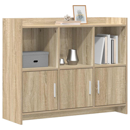 Sideboard Sonoma-ek 98,5 x 33 x 80 cm Konstruerat trä