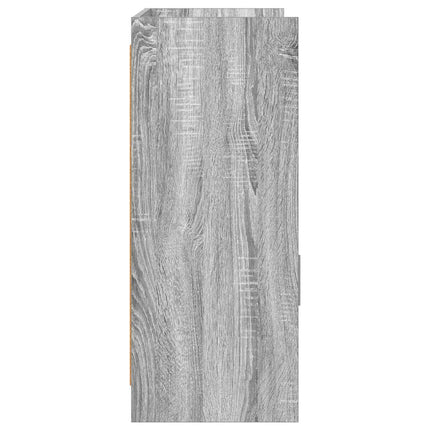 Sideboard Grå Sonoma 98,5 x 33 x 80 cm Konstruerat trä