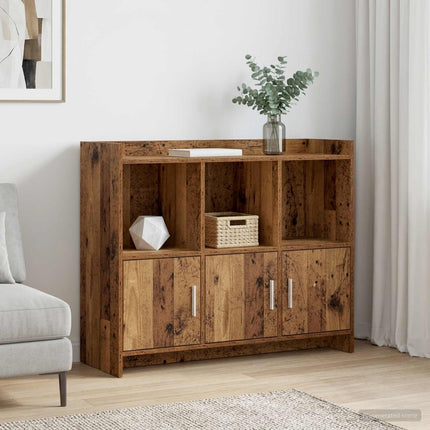 Sideboard Gammalt trä 98,5 x 33 x 80 cm Konstruerat trä