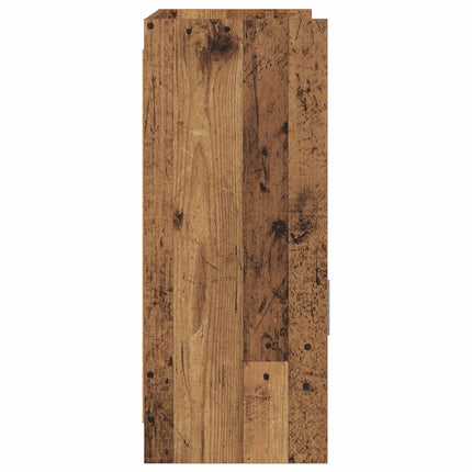 Sideboard Gammalt trä 98,5 x 33 x 80 cm Konstruerat trä