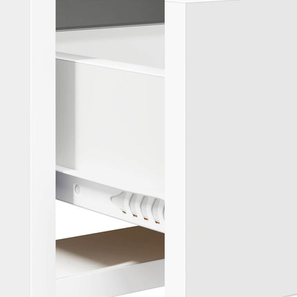 TV-skåp 71,5 x 33 x 47 cm Vit Konstruerat trä