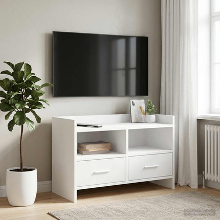 TV-skåp 71,5 x 33 x 47 cm Vit Konstruerat trä