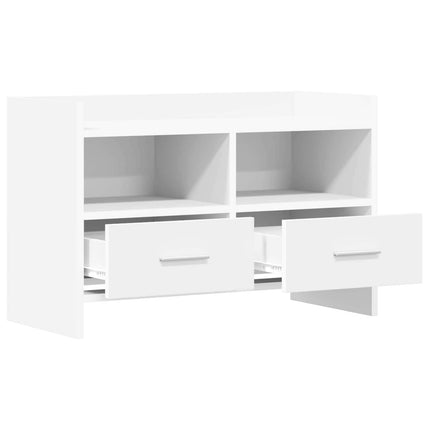 TV-skåp 71,5 x 33 x 47 cm Vit Konstruerat trä