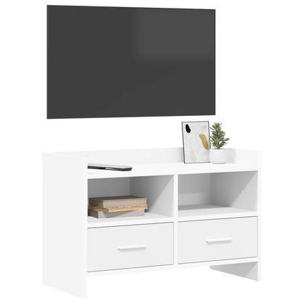 TV-skåp 71,5 x 33 x 47 cm Vit Konstruerat trä