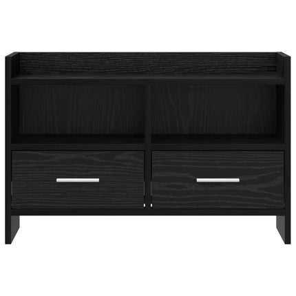 TV-skåp 71,5 x 33 x 47 cm Svart ek Konstruerat trä
